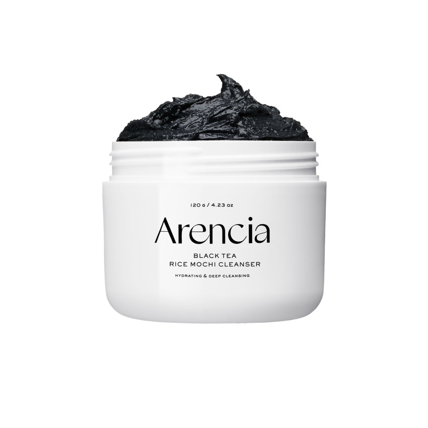Arencia Fresh Black Tea & Yuzu Rice Mochi Cleanser 120g / 4.23 fl.oz